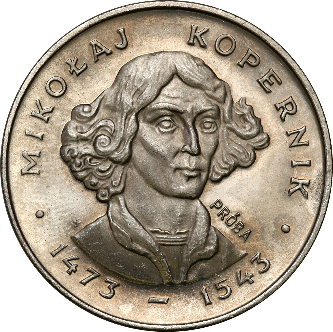 PRÓBA Nikiel 100 złotych 1973 Mikołaj Kopernik